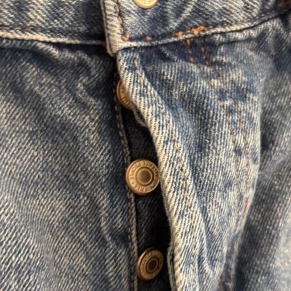 We the free size 31 Blue Jean Shorts for Women like new - Picture 2 of 4